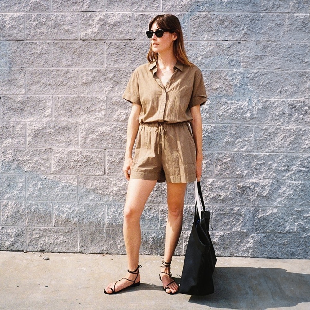 Xirena - Gio Short Romper - Suntan